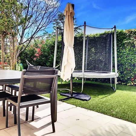 Superbe 3p Jardin Wifi Jacuzzi Piscine * Nice
